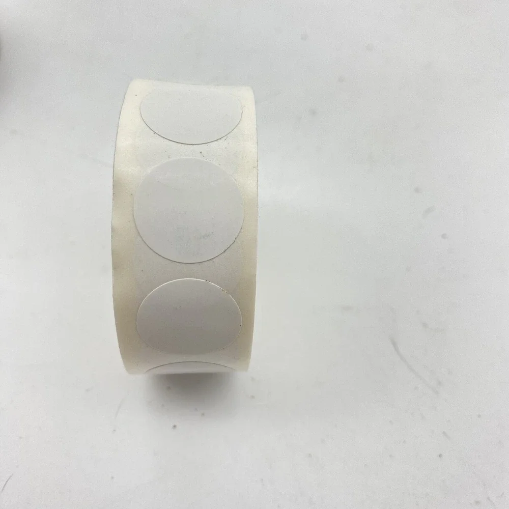 2000 White Color Coding Dot Stickers 3/4